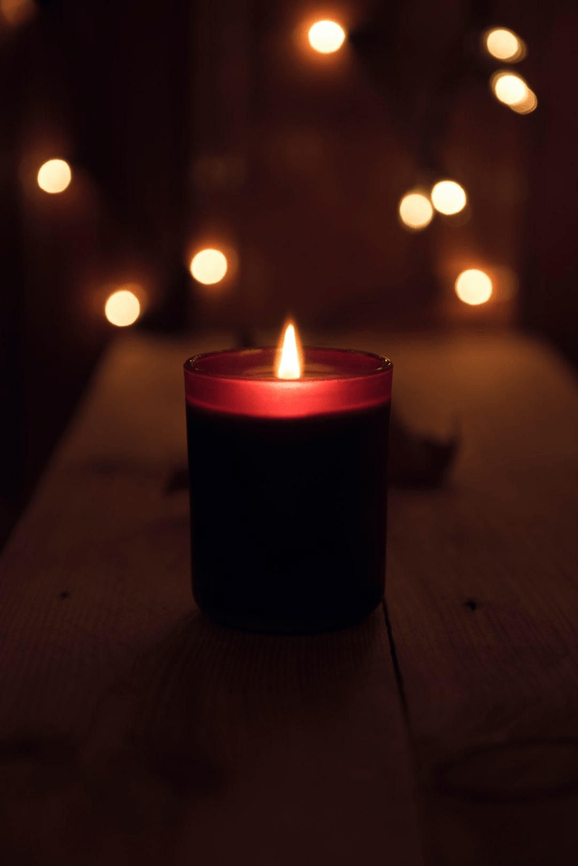 Rinkydink tin candle