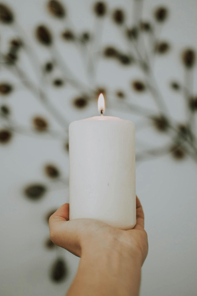 Rinkydink pillar candle