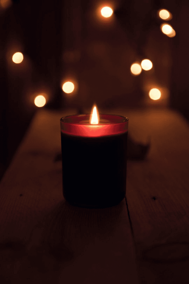 Rinkydink tin candle
