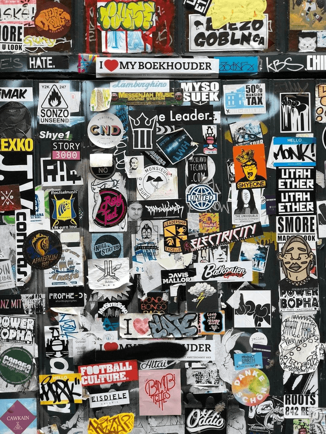 STICKER Tomb mate/brain rot/resistance