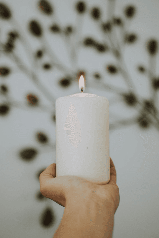 Rinkydink pillar candle